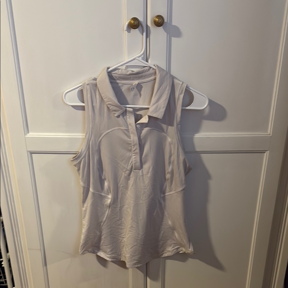 Lululemon collared golf/tennis tank top